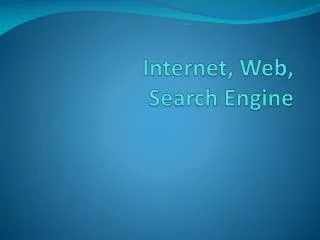 internet web search engine