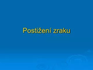 posti en zraku