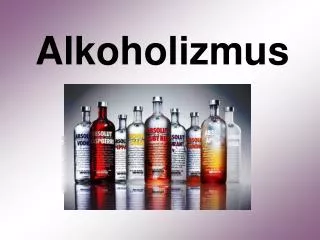 alkoholizmus