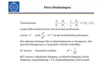 f rra f rel sningen