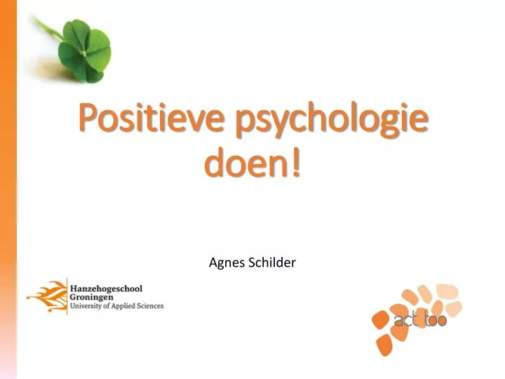 positieve psychologie doen