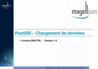 postgis chargement de donn es