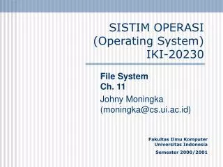 sistim operasi operating system iki 20230