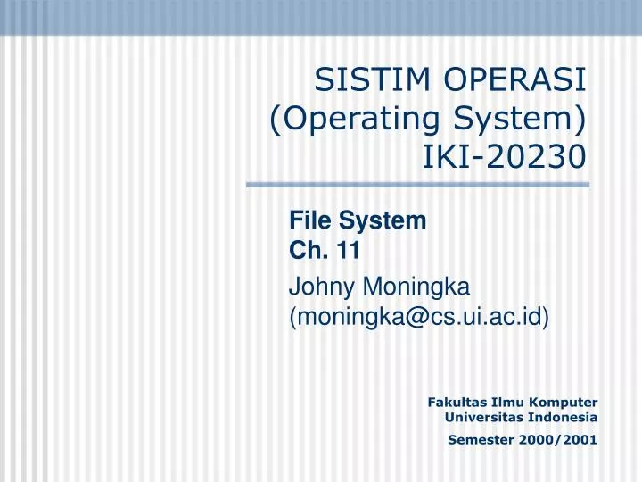 sistim operasi operating system iki 20230