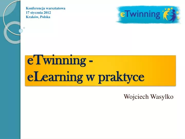 etwinning e learning w praktyce