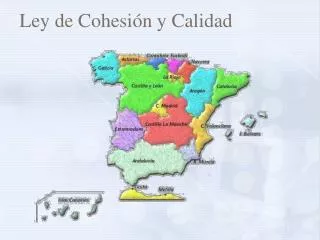 ley de cohesi n y calidad