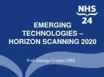 Revolutionizing Health Diagnostics: The Scanadu Tricorder - slide 1