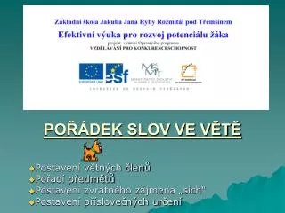 po dek slov ve v t