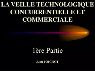 1 re partie j lou poignot