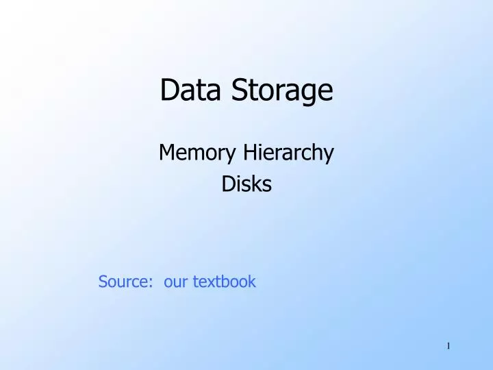 data storage