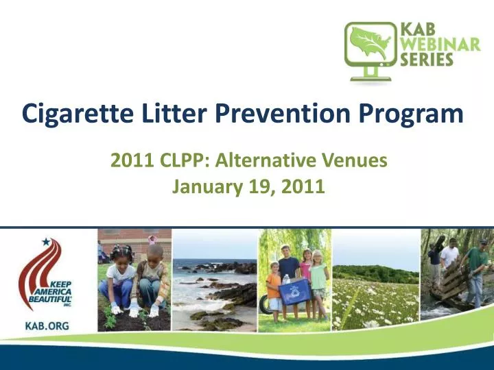 cigarette litter prevention program