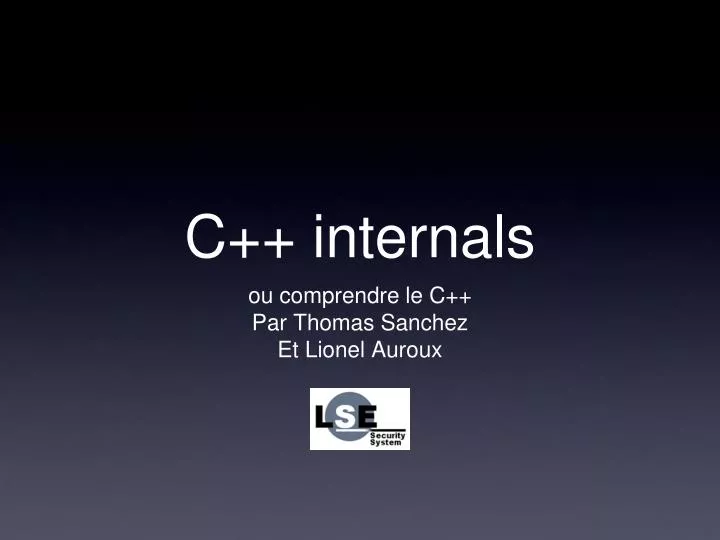 c internals