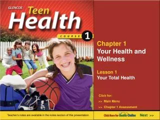 Chapter 1 Your Health and Wellness