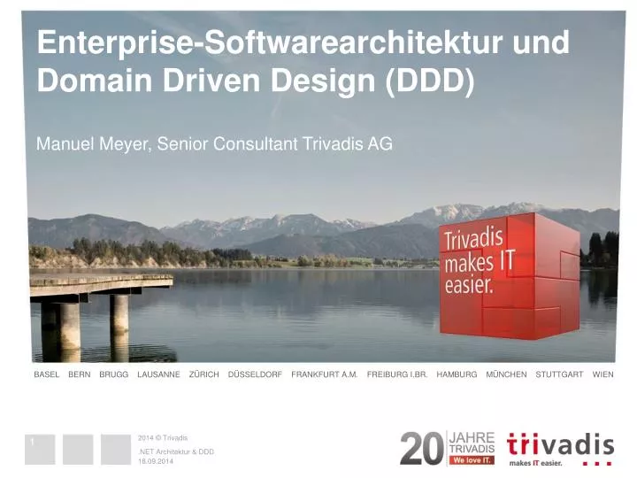 enterprise softwarearchitektur und domain driven design ddd