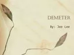 Demeter - slide 1