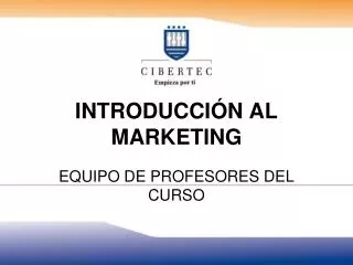 introducci n al marketing
