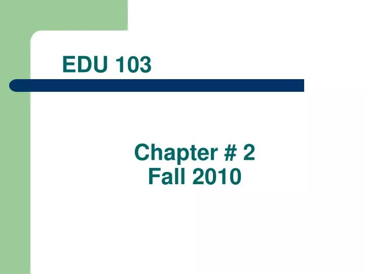 chapter 2 fall 2010