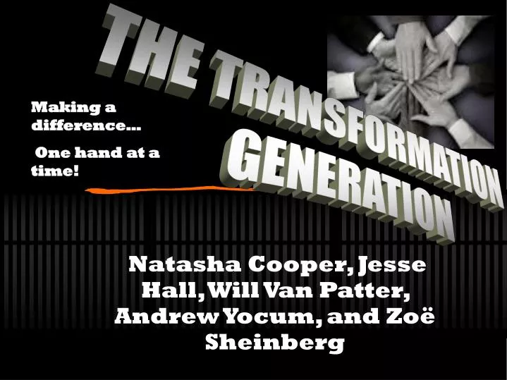 natasha cooper jesse hall will van patter andrew yocum and zo sheinberg