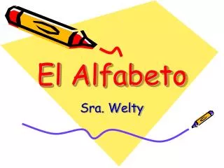 el alfabeto