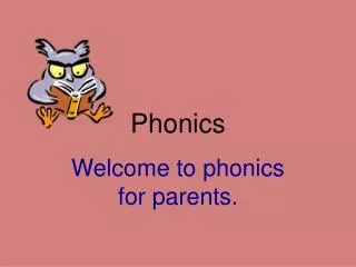 Phonics