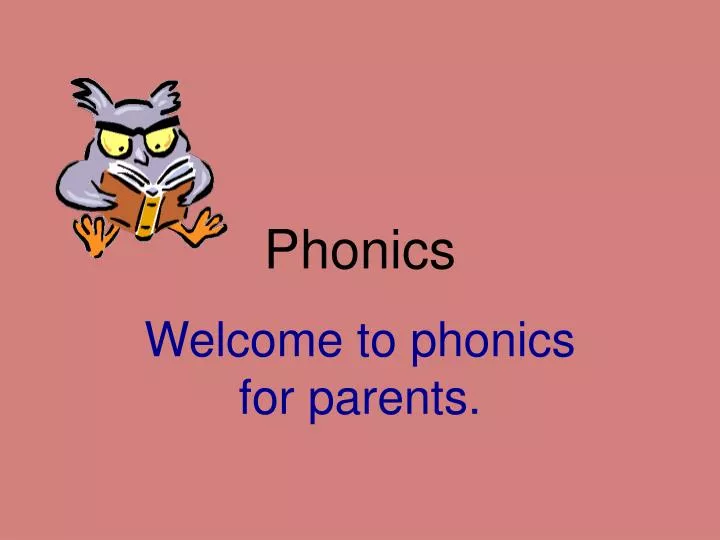 phonics