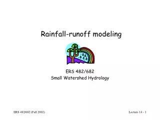 Rainfall-runoff modeling