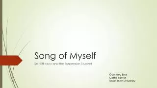 Song of Myself