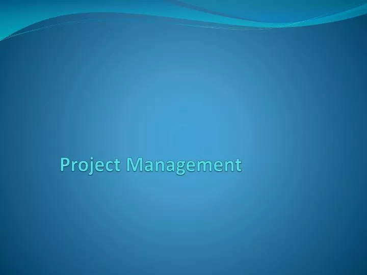 project management