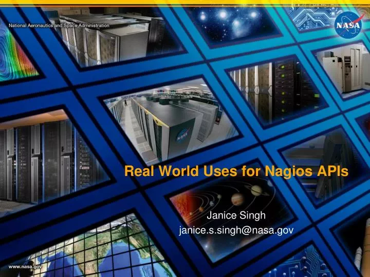 real world uses for nagios apis
