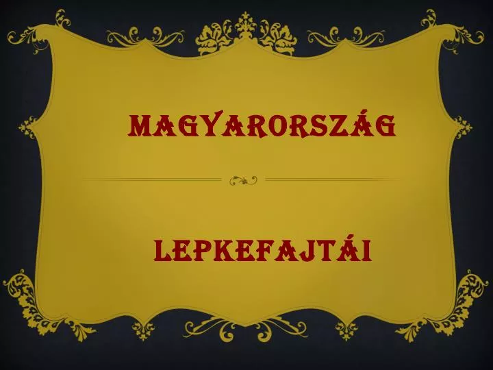 magyarorsz g lepkefajt i