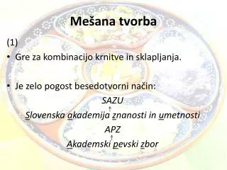 me ana tvorba