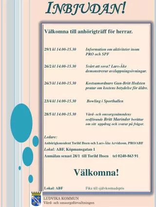 inbjudan