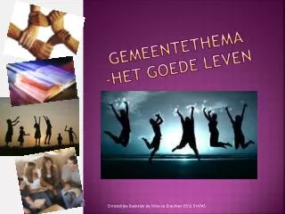 gemeentethema het goede leven