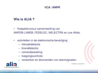 wie is alia