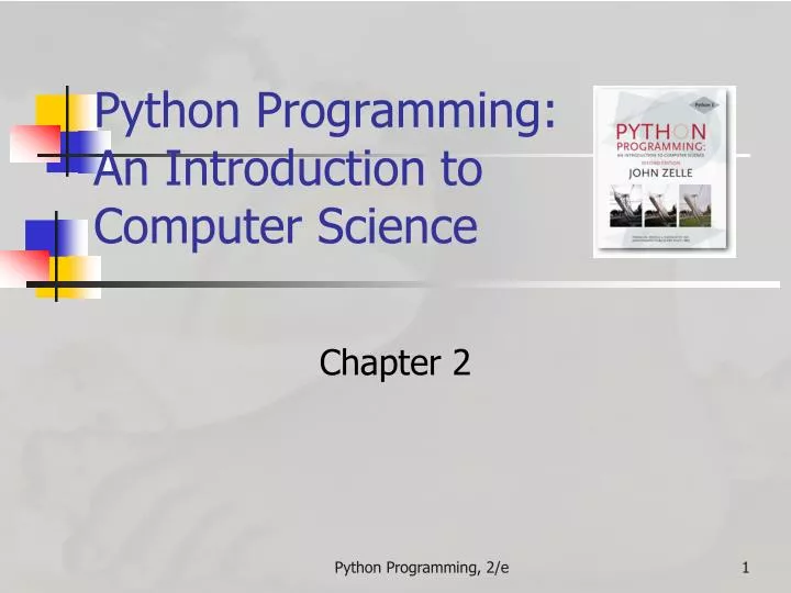 python programming an introduction to computer science