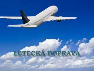 leteck doprava