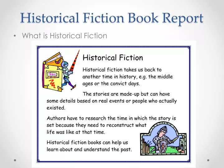 historical fiction book report