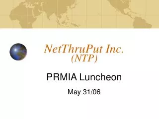 NetThruPut Inc. (NTP)