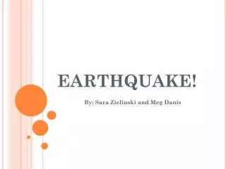 EARTHQUAKE!