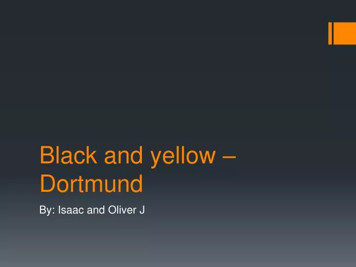 black and yellow dortmund