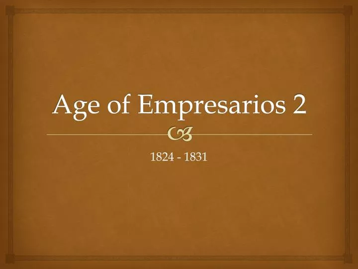 age of empresarios 2
