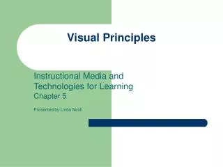 Visual Principles