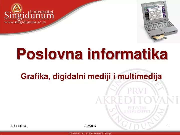 poslovna informatika