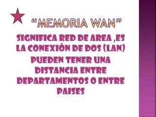 memoria wan