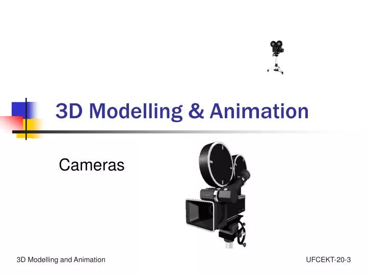 3d modelling animation