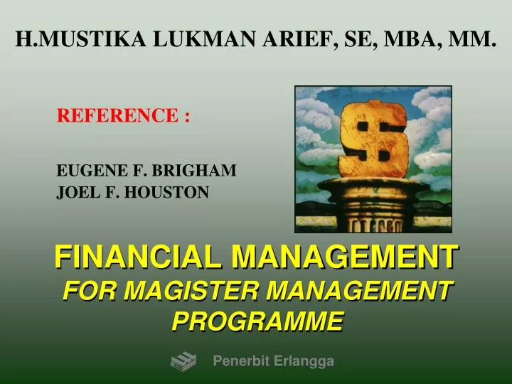 financial management for magister management programme