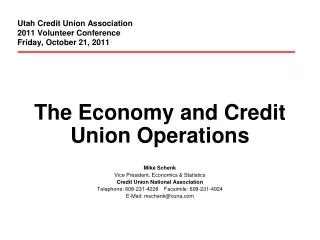 Utah Credit Union Association 2011 Volunteer Conference Friday, October 21, 2011