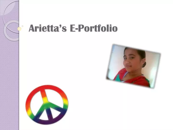 arietta s e portfolio