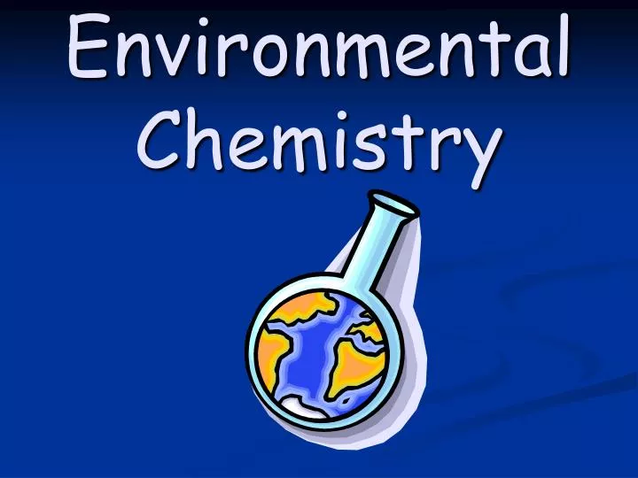 environmental chemistry