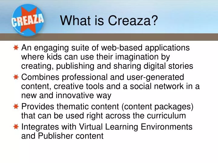 what is creaza
